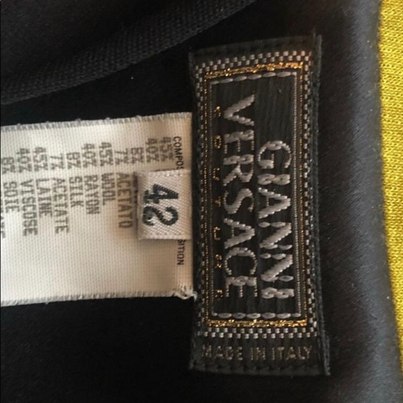 Vintage 1990s Gianni Versace Couture dress - Picture 2 of 2